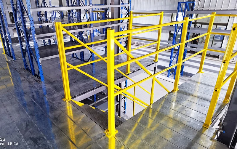 Warehouse Storage Heavy Duty Multi-Tier Steel Mezzanine