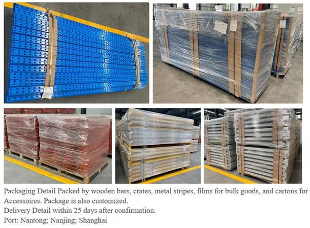 Selective Pallet Racking Drive in Rack Shuttle Rack System Double Deep Rack