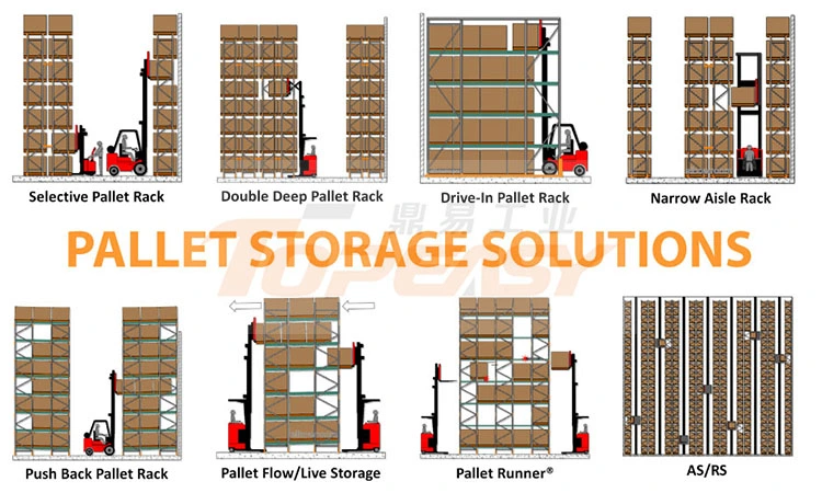 Heavy Duty Vna Pallet Racking Warehouse Storage Pigeon Hole Rack