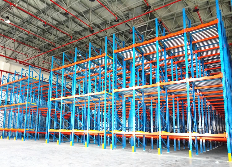 Industrial Warehouse Steel Storage Fifo Rack with Gravity Flow