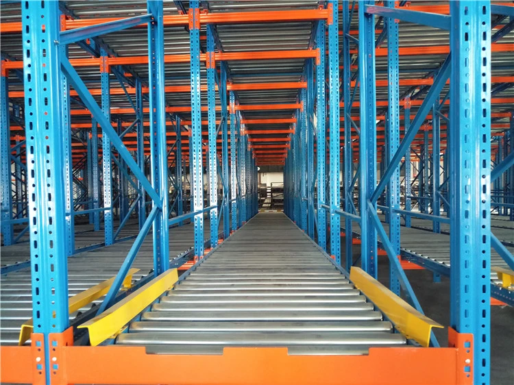 Industrial Warehouse Steel Storage Fifo Rack with Gravity Flow