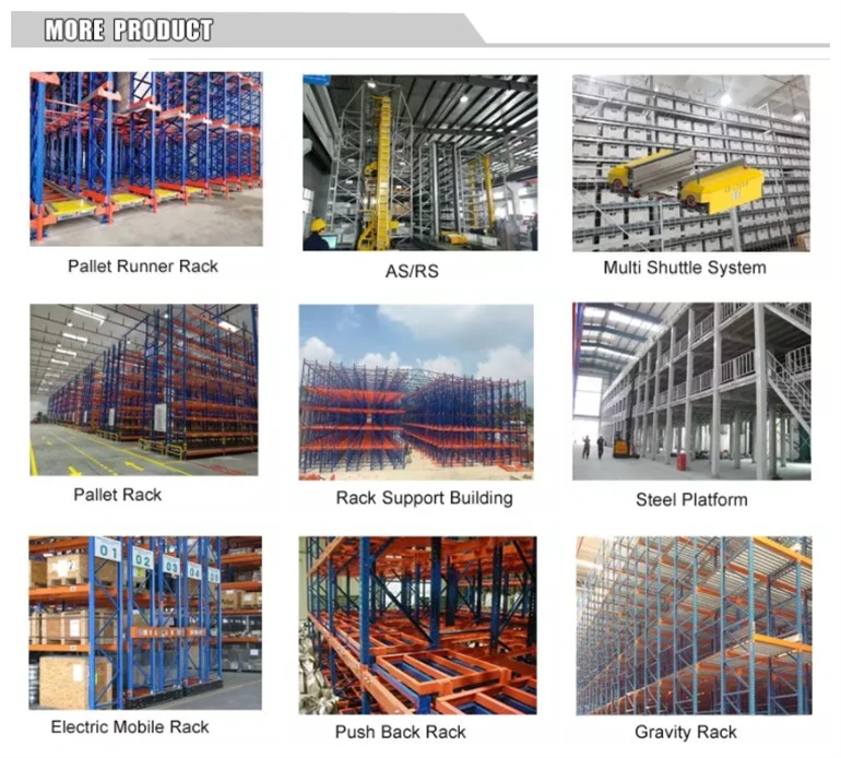 Warehouse Storage Rack Supported Mezzanine Floor