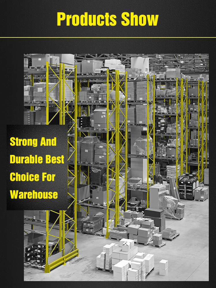 Heavy Duty Double Deep Adjustable Steel Pallet Racking