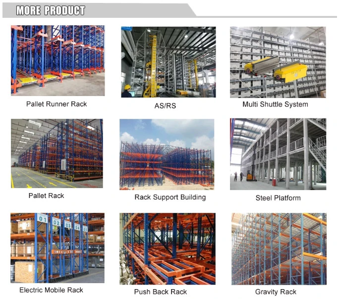 New Style Ebilmetal Push Back Pallet Rack for Warehouse Storage