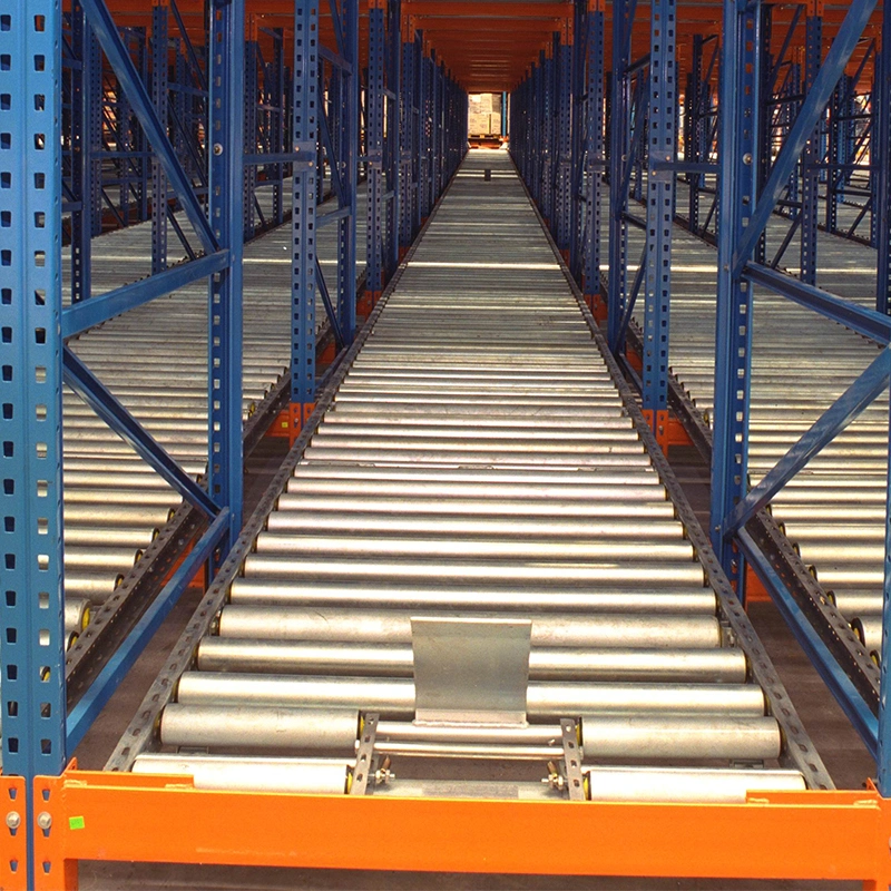 Warehouse Flow Rack Roller Picking Equipment Racks System Gravity Racking