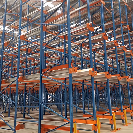 Commande de rivet sans boulon d'entrepôt de structure renforcée en acier dans le rayonnage de fil de stockage