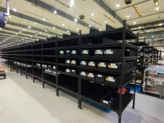 Jise La plus récente étagère lumineuse en métal Agv avec 200 kg/niveau pour les supports de stockage d'entrepôt.